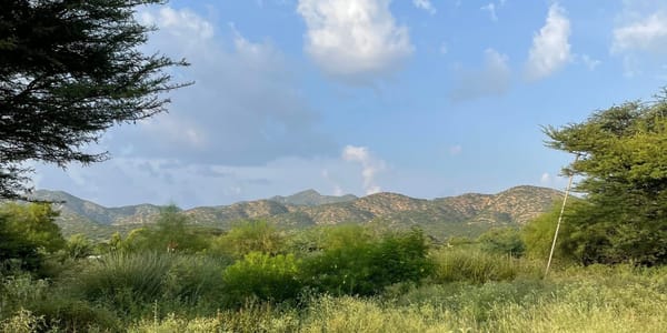 Mountains overlooking Amoud, Awdal